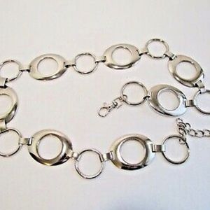 Nine West Circle Chain Link Belt